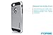 TRAKK FORCE iPhone 7 Case - Elite Premium Modern Slim Cushion - Brushed Metal, Dual Layer TPU, Anti-Scratch, Shock Absorption Heavy Duty Apple iPhone 7 Protective Case 4.7