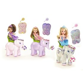 Barbie As The Island Princess Kelly Doll Set of 3 by Barbie