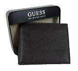Guess – Portefeuille homme cuir marron – en coffret