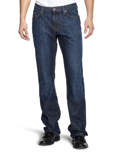 Tommy Hilfiger MERCER B DK STONE 860829170 Herren Jeanshosen/ Lang, Gr. 36/34, Blau (DARK  Preisvergleich