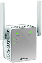 NETGEAR EX3700-100UKS AC750 Mbps Dual Band Universal Wi-Fi Range Extender with External Antennas (Wi-Fi Booster)