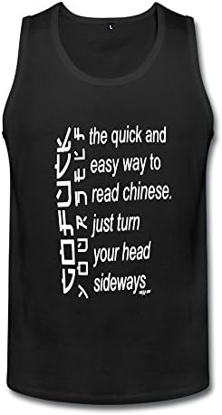 Men 100% Cotton Chinese Tank Apparel