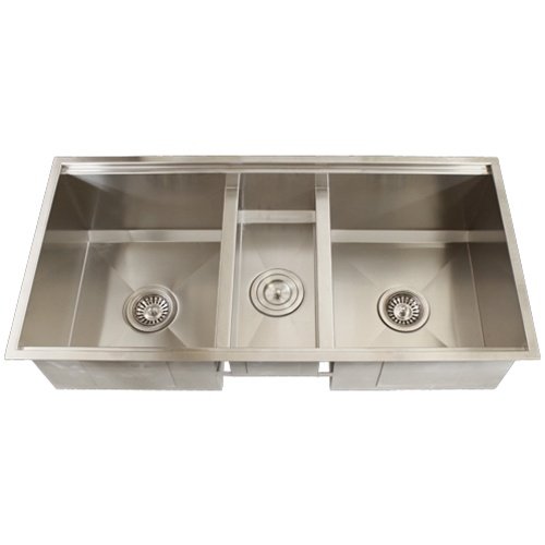 Ticor Undermount Stainless Steel Triple-Bowl 16-gauge Kitchen Sink
