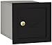Column Mailbox, Eagle, Powder Coated, Black