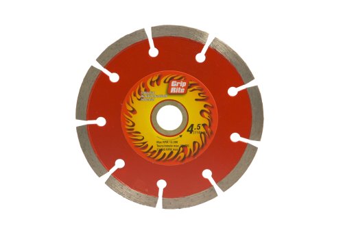 GripRite 4.5Inch Industrial Segmented Diamond Blade
