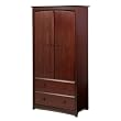 Stork Craft Beatrice Armoire Chest In Cherry