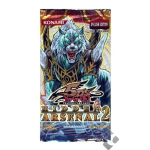 YuGiOh 5Ds Hidden Arsenal 2 Booster Pack 1st Edition5 Secret or Super Rare CardsPack