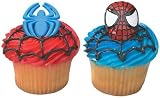 Spider-Man Icon Cupcake Rings - set of 12