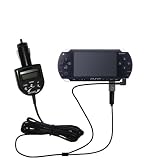 2nd Generation Audio Fm Transmitter Plus Integrated Car Charger For The Sony Psp-1001 Playstation Portable With Gomadic Tipexchange Technology