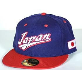 NEWERA 2006 WBC ���{��\�L���b�v �ԁ~�� 60cm