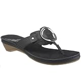 Hush Puppies Women's H23833000 Gladness Sandal Black 8 UK Regular
