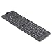 Verbatim Wireless Bluetooth Folding Keyboard - iPhone iPad (All), iPod Touch, Kindle Fire HD (All) Google Nexus, Samsung Galaxy, other Android Tablets 97537 Piano Black