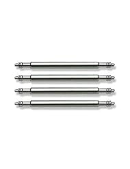 Stainless Steel Double Shoulder 24mm Wide Pins for Watch Strap