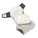 GroVia Reusable Hybrid Baby Cloth Diaper Hook & Loop Shell (Onyx Stripe)