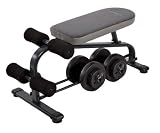 Marcy Crunch Board with Vinyl Dumbbell Set