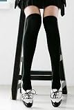 GIRLS BLACK Knee/Thigh High Socks Sockings 100% Lamb Wool Brand NEW Great Quality
