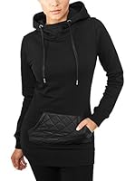 Urban Classics Sudadera con Capucha (Negro)