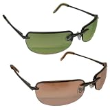 ADI Eyewear Men's Frameless Sunglasses