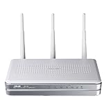 ASUS RT-N16 - Wireless Router - 802.11b/g/n (draft) - 3 external antenna - Print/File server (enabled through USB port)