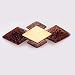 Caravan Diamond Croccidile Barrette with Gold 4-1/4