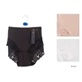 Womens/Ladies Plain Underwear Briefs with Lace Trim