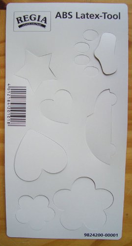 Regia ABS Latex-Tools Schablone