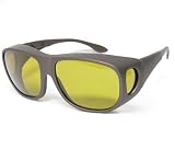Cocoons Live Eyewear Sunglasses Pilot (Large) Sand Frame with Polarized Yellow Lenses C305Y by 