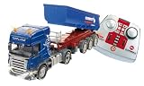 Siku 6725 - Scania mit Muldenkipper Set mit Fernsteuermodul (farblich sortiert)