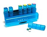 Med Sun 7 Day 4 Dose Pill Organizer (Color May Vary)
