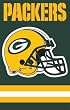 Green Bay Packers Applique Embroidered Banner Flag 44"x28" NFL Football Fan Shop Sports Team Merchandise
