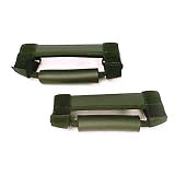 Rugged Ridge 13305.02 Deluxe Roll Bar Handles - Charcoal Gray (Pair)
