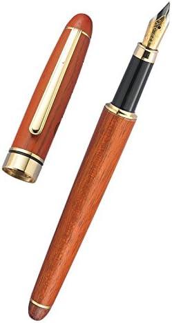 MG Gifts Rosewood Cap Off Fountain Pen