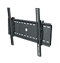 Mountech Universal Flush/Tilting LCD Screen Wall Mount for 32-63-Inch Screens with G-fit Guarantee - Black