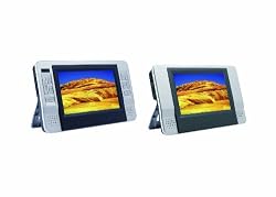 Sylvania SDVD8727 7 Inch Dual Screen Portable DVD Player.