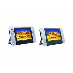 Sylvania SDVD8727 Dual 7-Inch Wide Screen Portable DVD Player