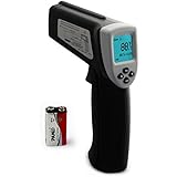 Etekcity Lasergrip 630 Dual Laser Non-contact Digital IR Infrared Thermometer Temperature Gun, Gray/Black