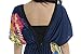 Zuku Life Women's Summer Deep V-Neck Versatile Long Floral Print Maxi Dress #009