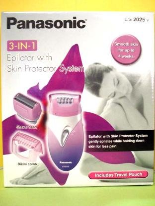 Panasonic ES2025V 3-in-1 Epilator Corded 120v