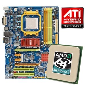 41iHWpy tEL Biostar TA790GX 128M Motherboard CPU Bundle   AMD Athlon 64 X2 6000+ 3.0GHz OEM Processor