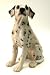Sitting Dalmatian Dog Statue