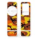 Orange Camo Design iPod shuffle Protective Decal Skin Sticker