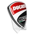 Ducati Corse Logo Mark Emblem Display Sign with Stand