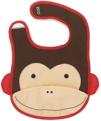 US OFTENBUY LIMITED Stylish Baby Bibs Toddlers Unsex Cartoon Zoo Animal Drool Towel Waterproof Monkey
