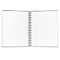 TOPS Royale Business Hardcover Notebook, College Rule, 8 x 10.5 Inches, White, 96 Sheets (25331)