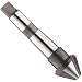 Dormer G137 High-Speed Steel Countersink, Uncoated (Bright) Finish, 3 Flute, #3 Morse Taper Shank, 60 Degree Chamfer, 40.0 mm Body Dia