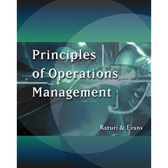 Principles of Operations Management (Swc-Management Series)