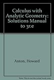 Student's solutions manual to accompany Calculus