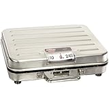 Rubbermaid Commercial FGP250SS "Briefcase" Style Digital Receiving Scale for Food Service, English, 250-pound, Stainless Steel