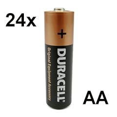 24x DURACELL OEA Alkaline Batterie MN1500 AA