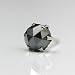 �y DIAMOND WORLD �z PT900�@���[�Y�J�b�g�@�u���b�N�_�C�������h�@�s�A�X 0.5ct�@�y�Ў��s�A�X�z�y�i���ۏ؏��t�z�y6�{�܃^�C�v�z